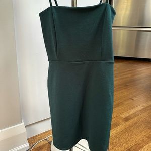 Square-Neck Body-con Dress